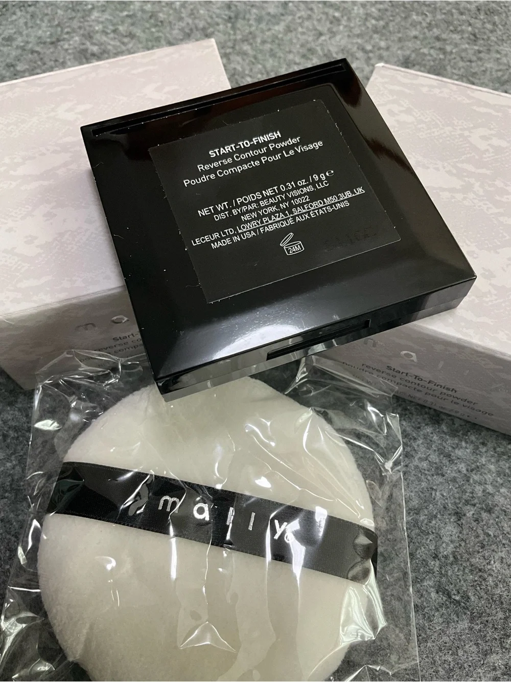 2 Mally start to finish reverse contour powder new in box